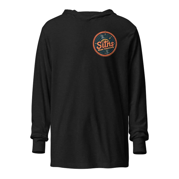 Sitns Vinyl Badge Hooded Tee product image (1)