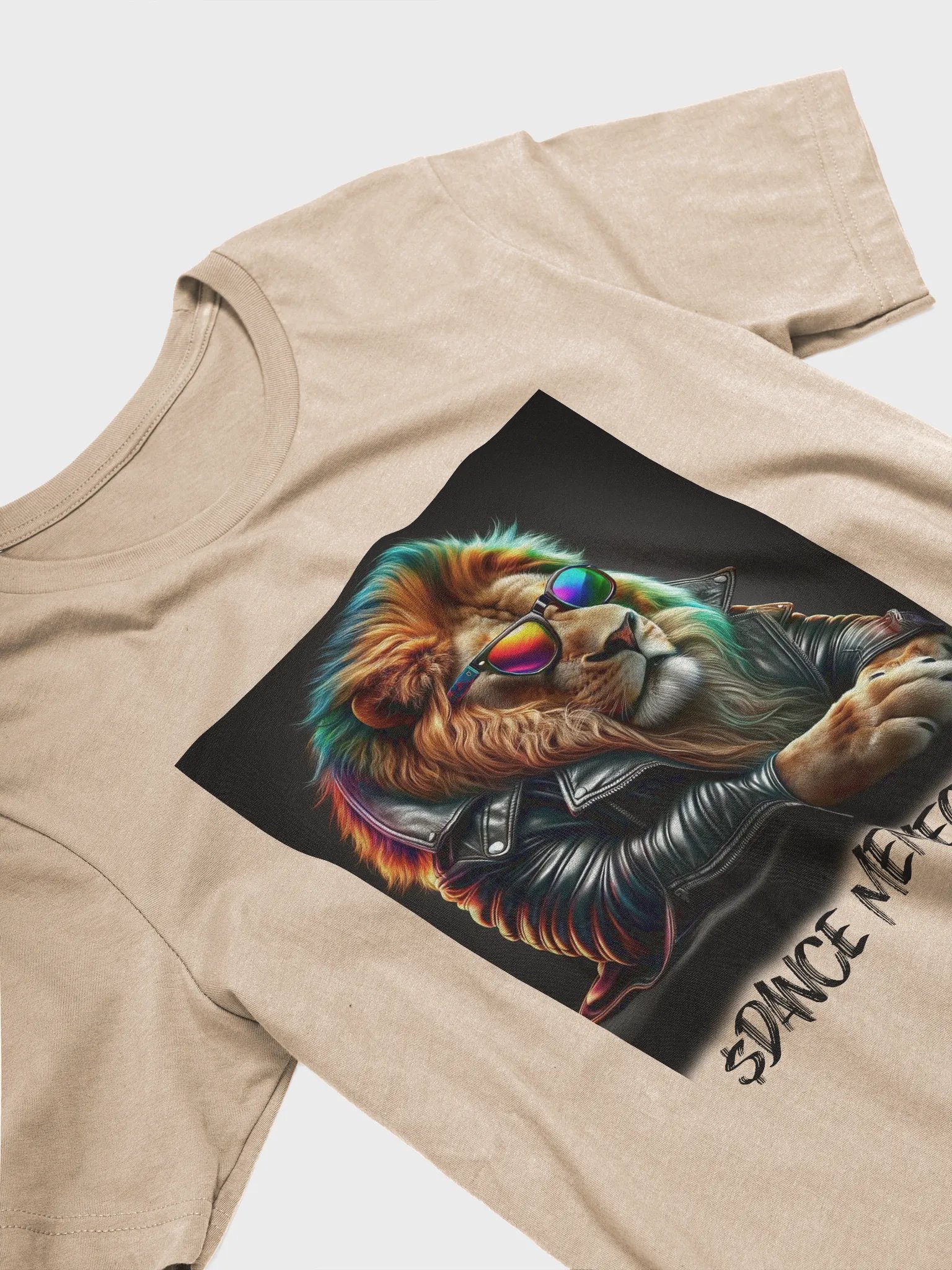 MILLION DADDY - DANCE MEMECOIN - PREMIUM TEE - TAN product image (5)