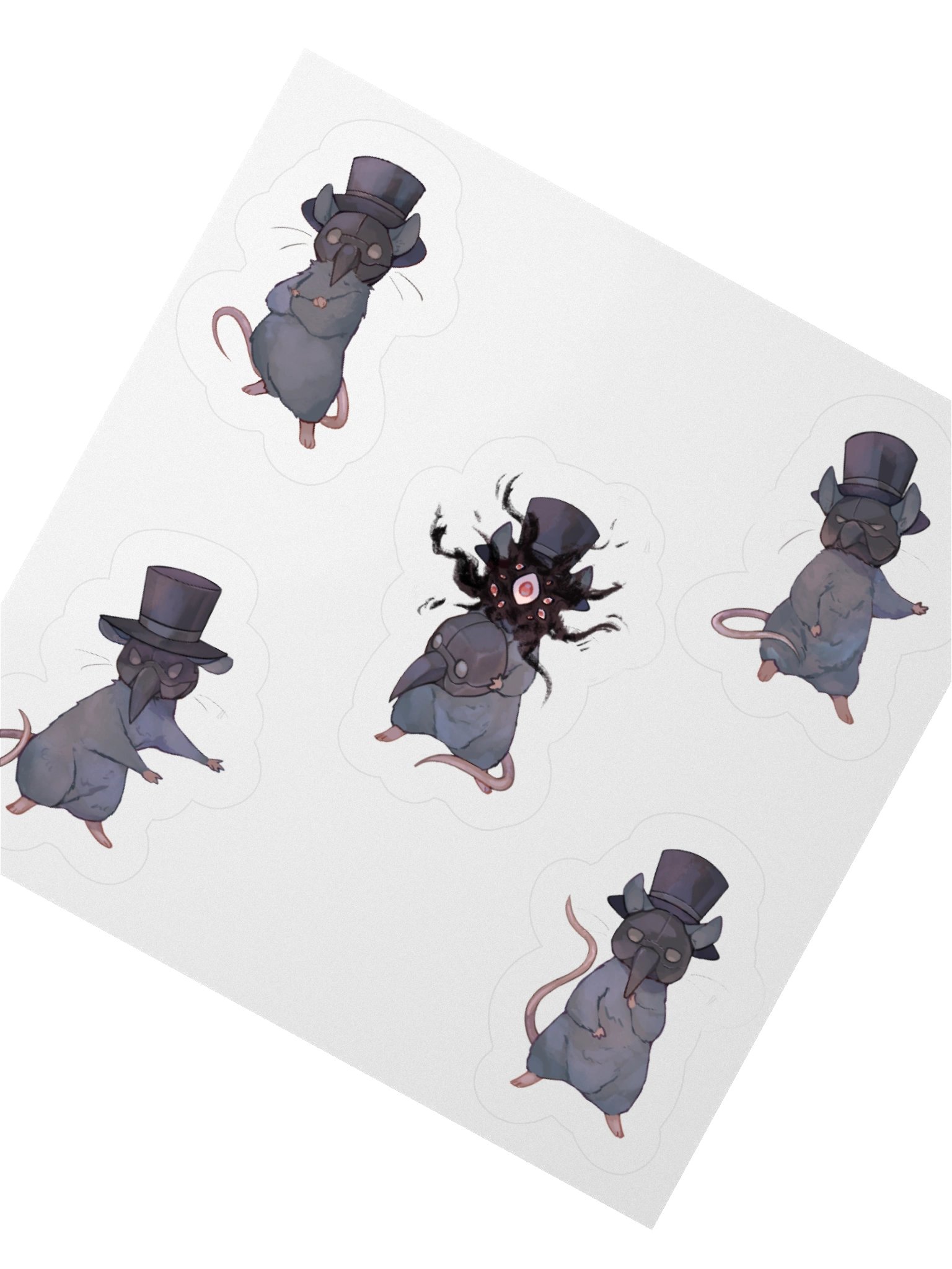 Crispy Rat Stickers product image (3)