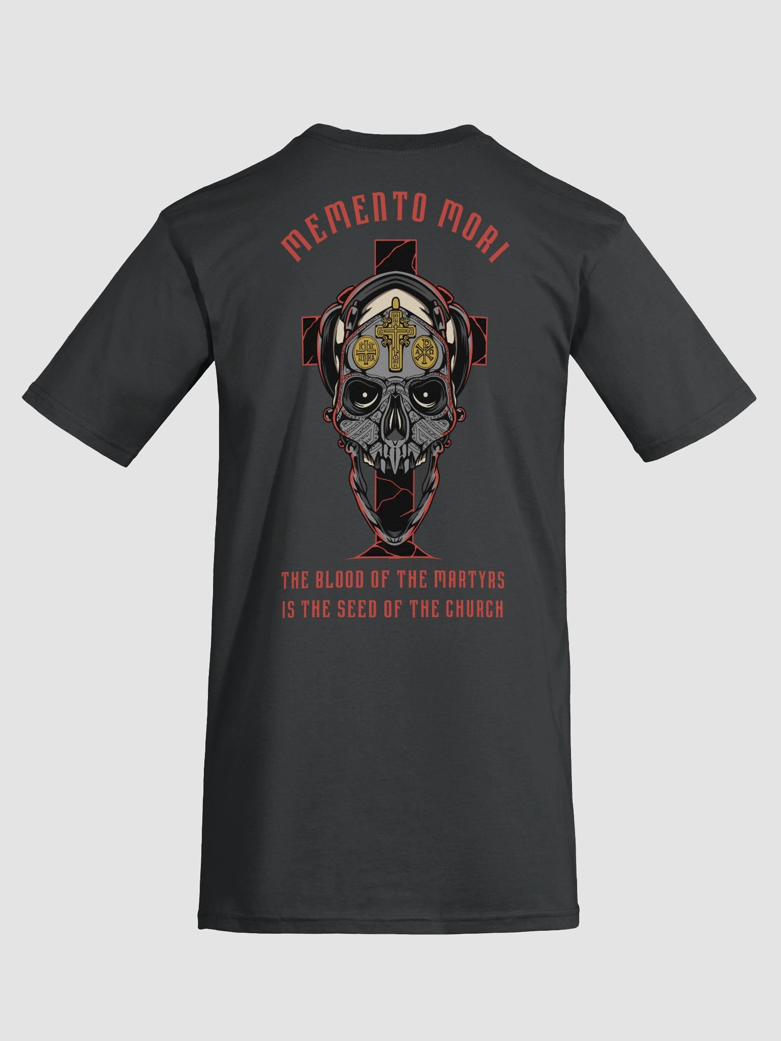 Memento Mori - Skull design Heavy tee product image (4)