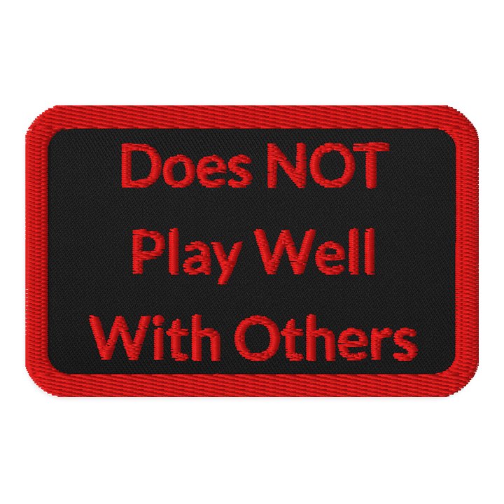 Warning Patch product image (1)