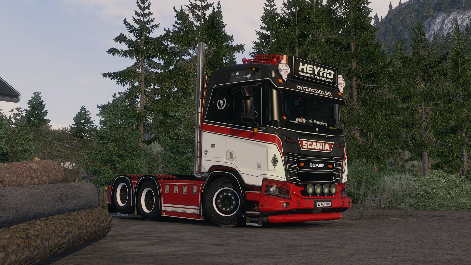 ETS2 TM Scania PGRS (SCS & Eugene) + FREE Trailers - Multicolor Skin Pack (Paintjob only) product image (10)