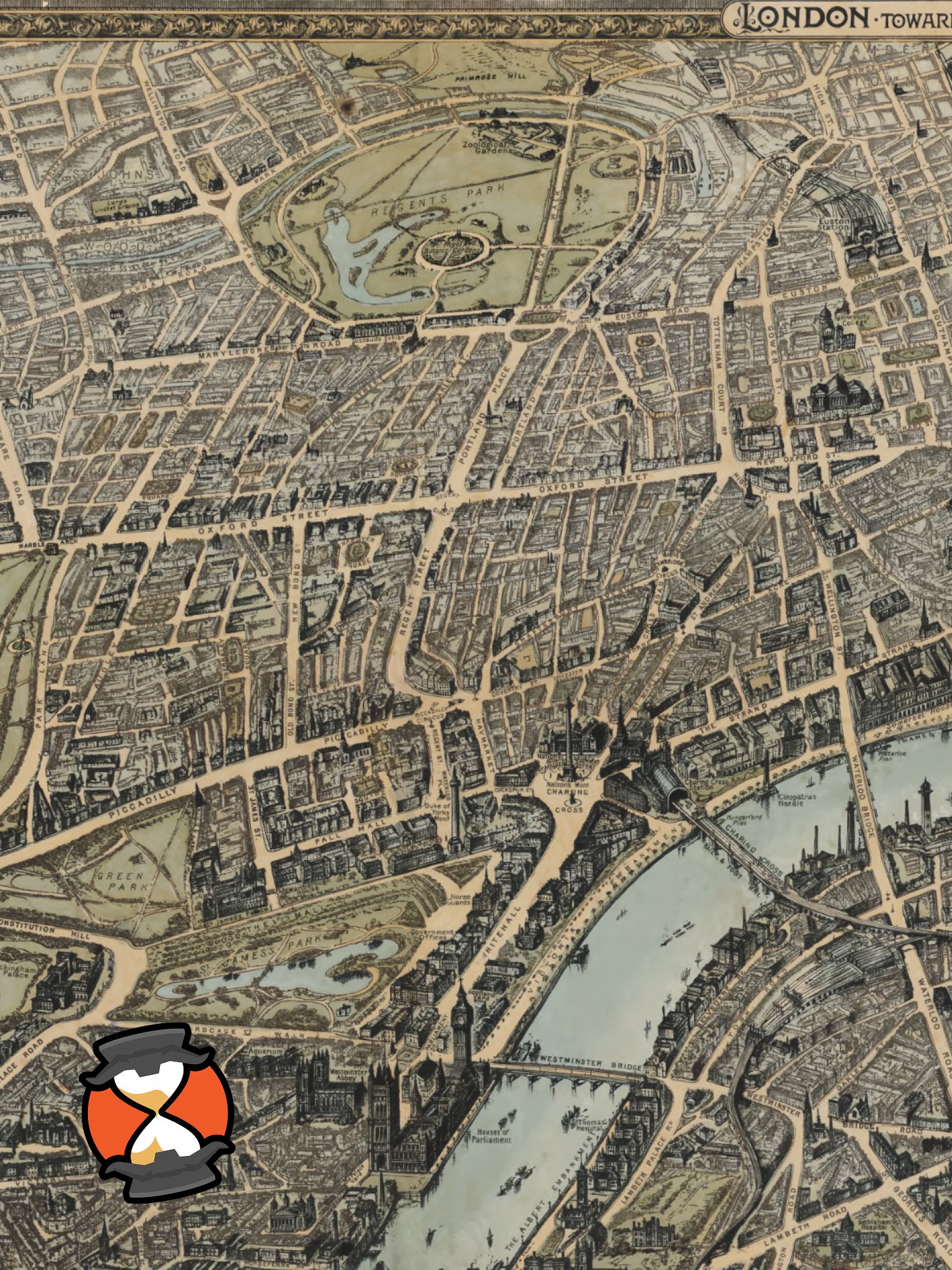 London 1892 (Canvas Print) product image (3)