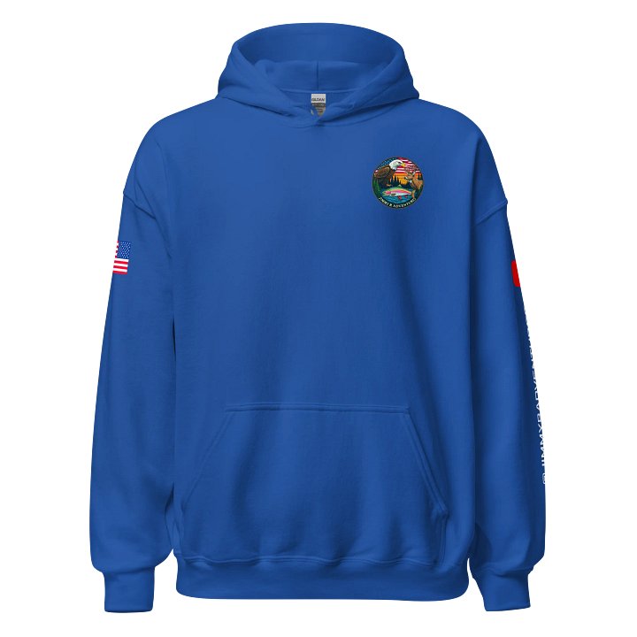 BLUE HOODIE product image (1)