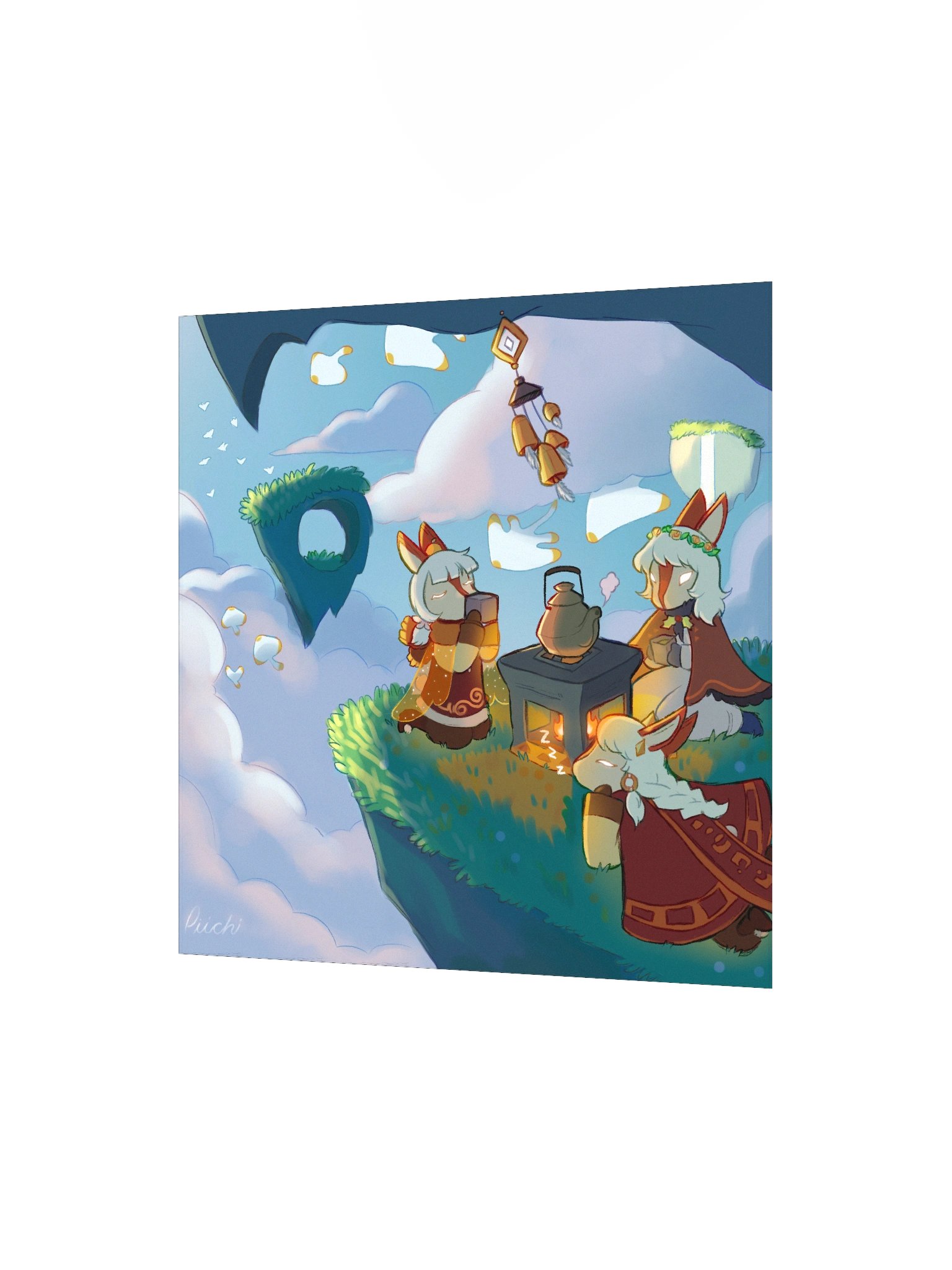 Sky Teaparty Print product image (3)