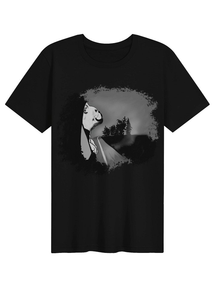 Dog (looking out car window) T-Shirt. Women's Bella+Canvas Supersoft T-Shirt product image (1)