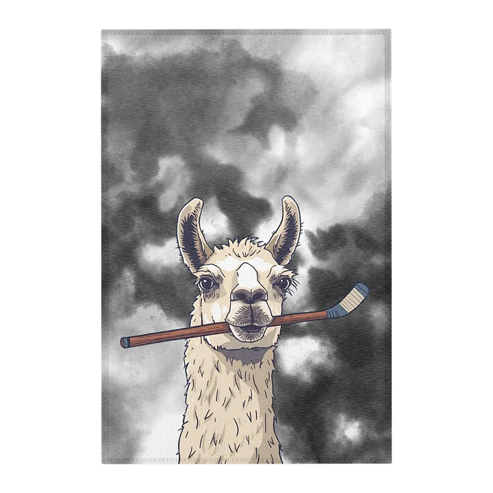Llama Hockey Area Rug product image (1)