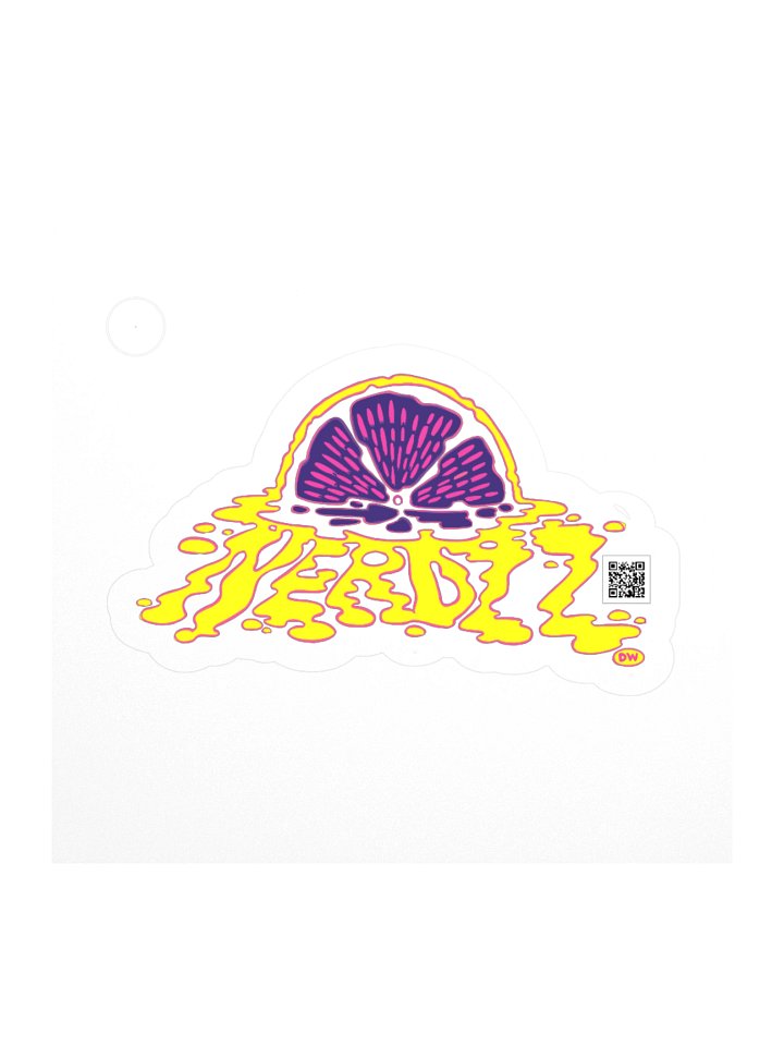 Nerdz Melting Sticker product image (1)