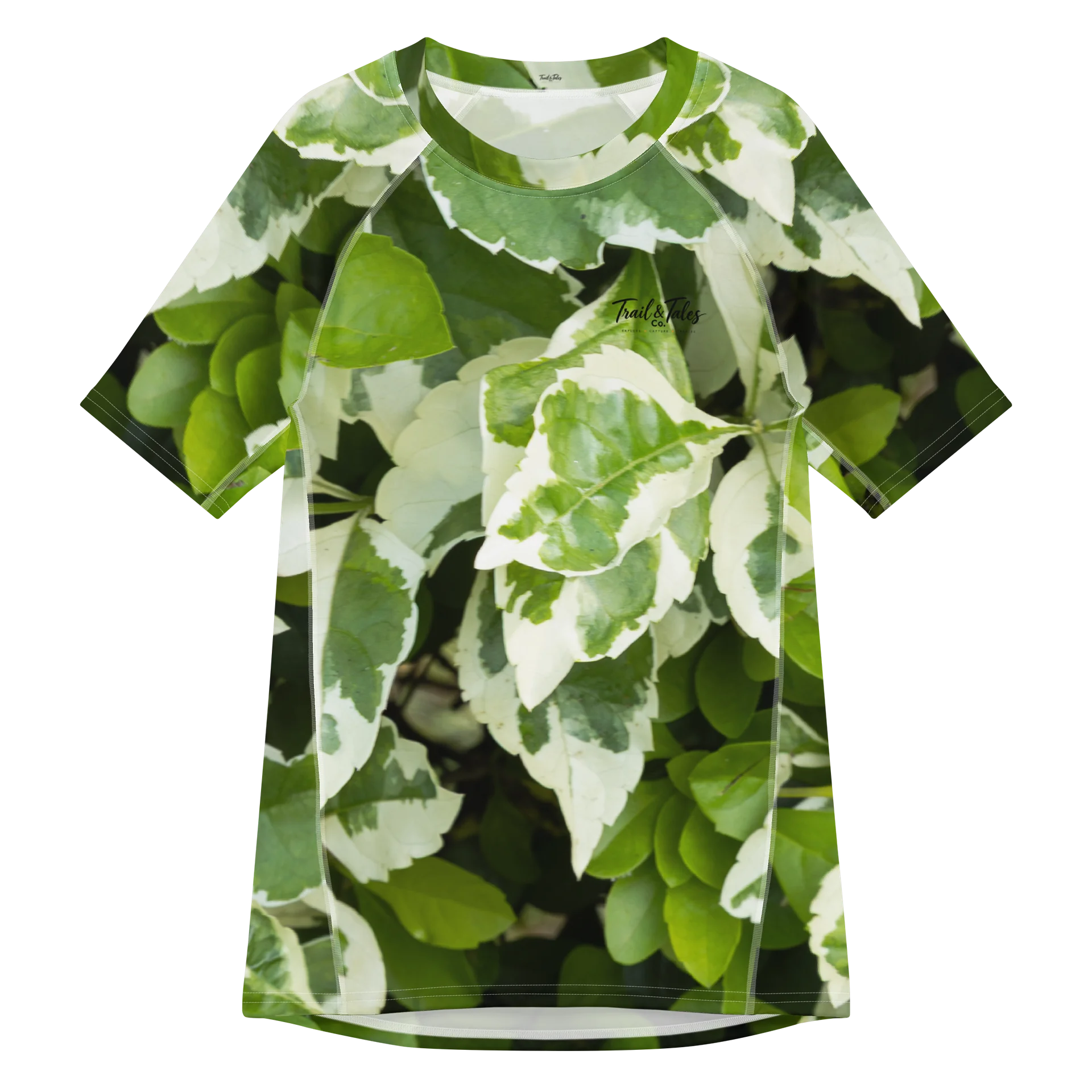 Moss & Parch All-Over Print Men's Recycled Short Sleeve Rash Guard product image (1)