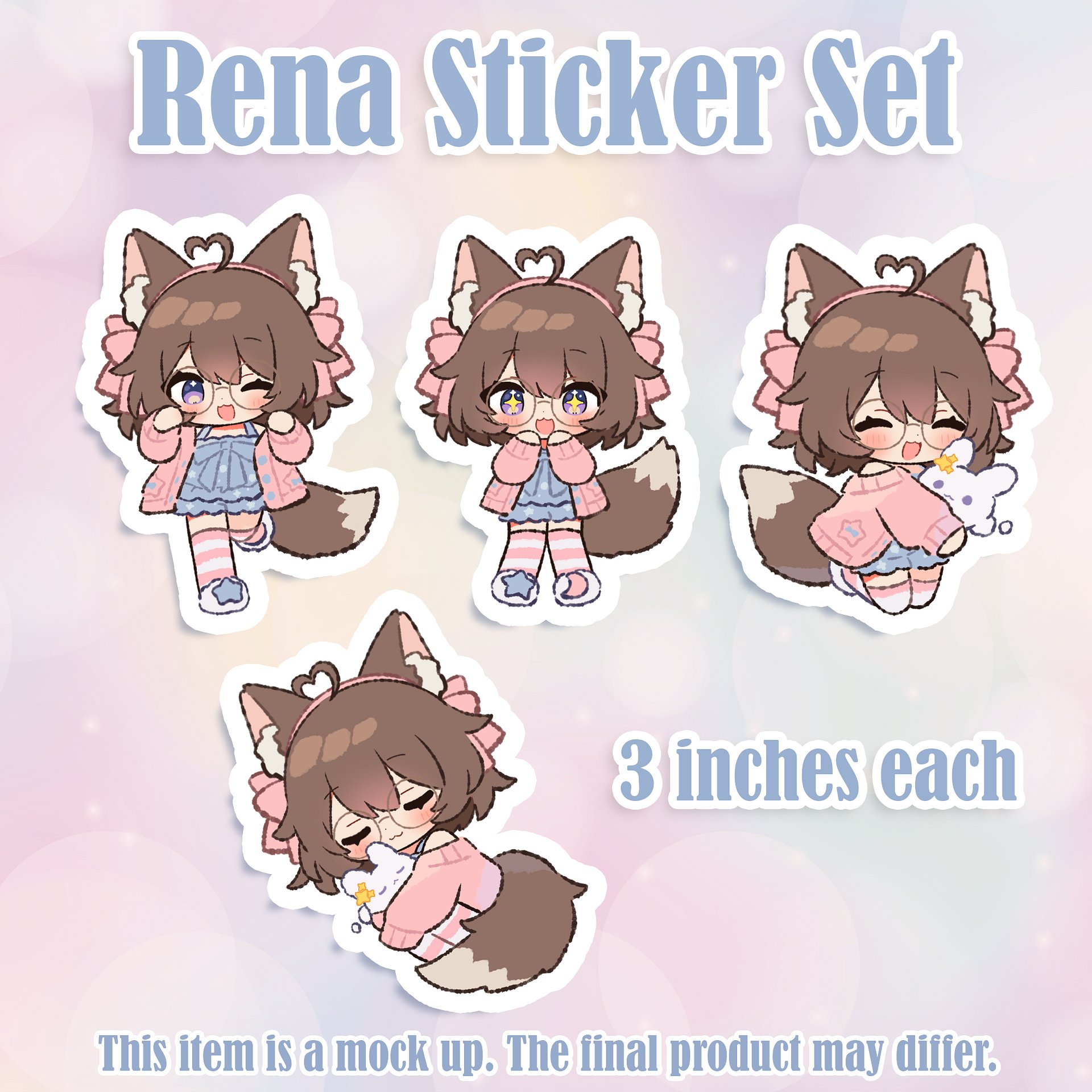 Rena Debut Sticker Set product image (3)
