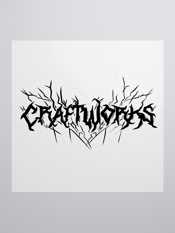 CraftWorks Heavy-Metal Emblem Sticker product image (1)