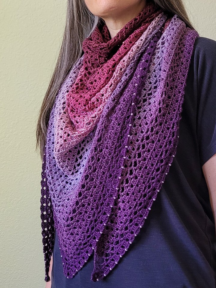 Sweet Season Shawl Crochet Pattern product image (1)