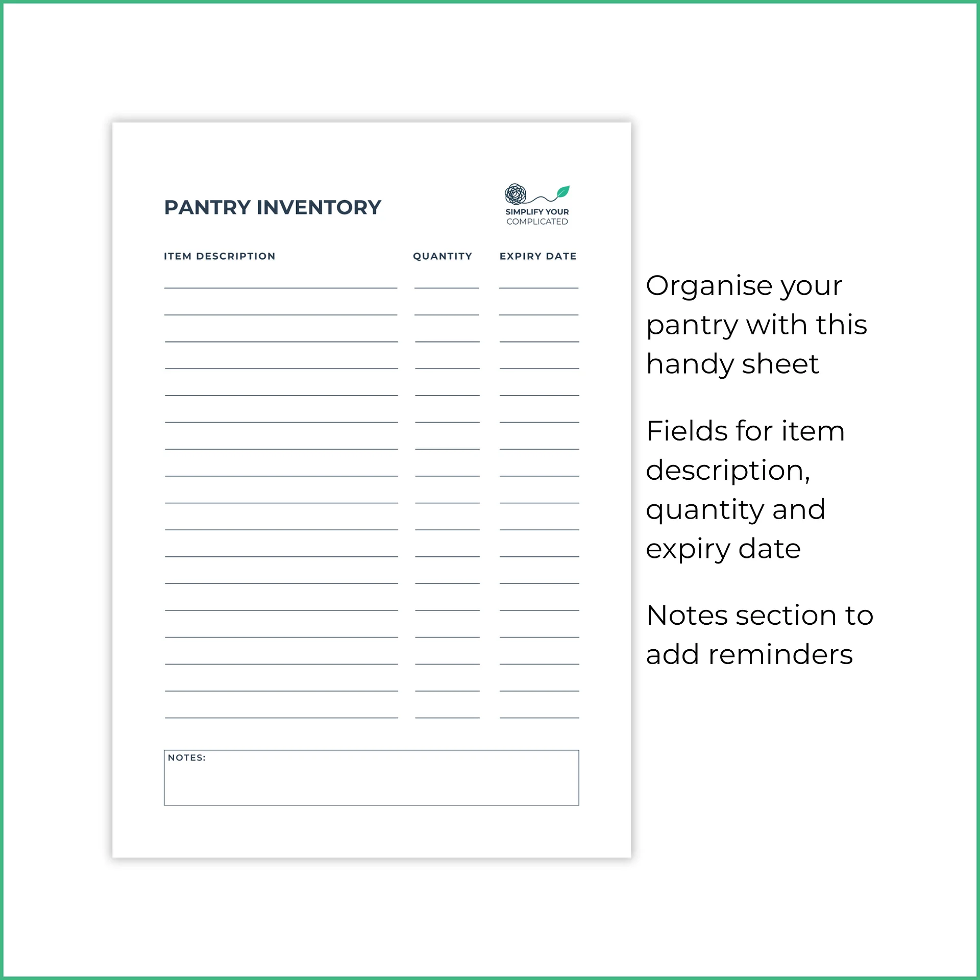 Pantry Inventory Tracker product image (2)