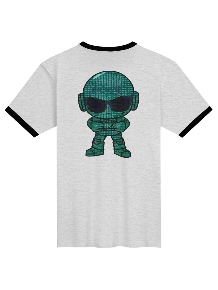 Binary Beats Unisex Ringer Tee product image (10)