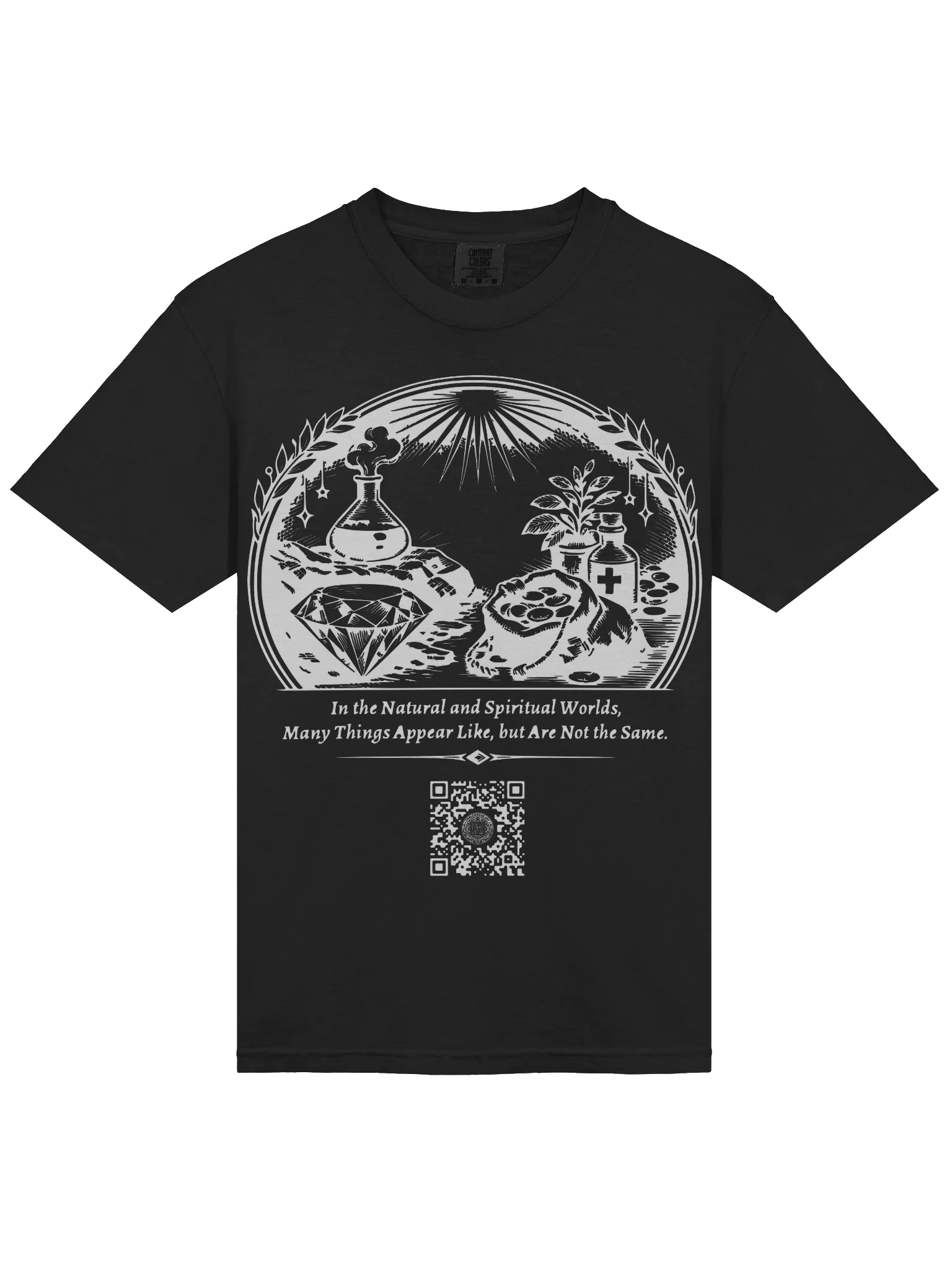 Mimicked but Unmatched (White on Black/Color) product image (3)