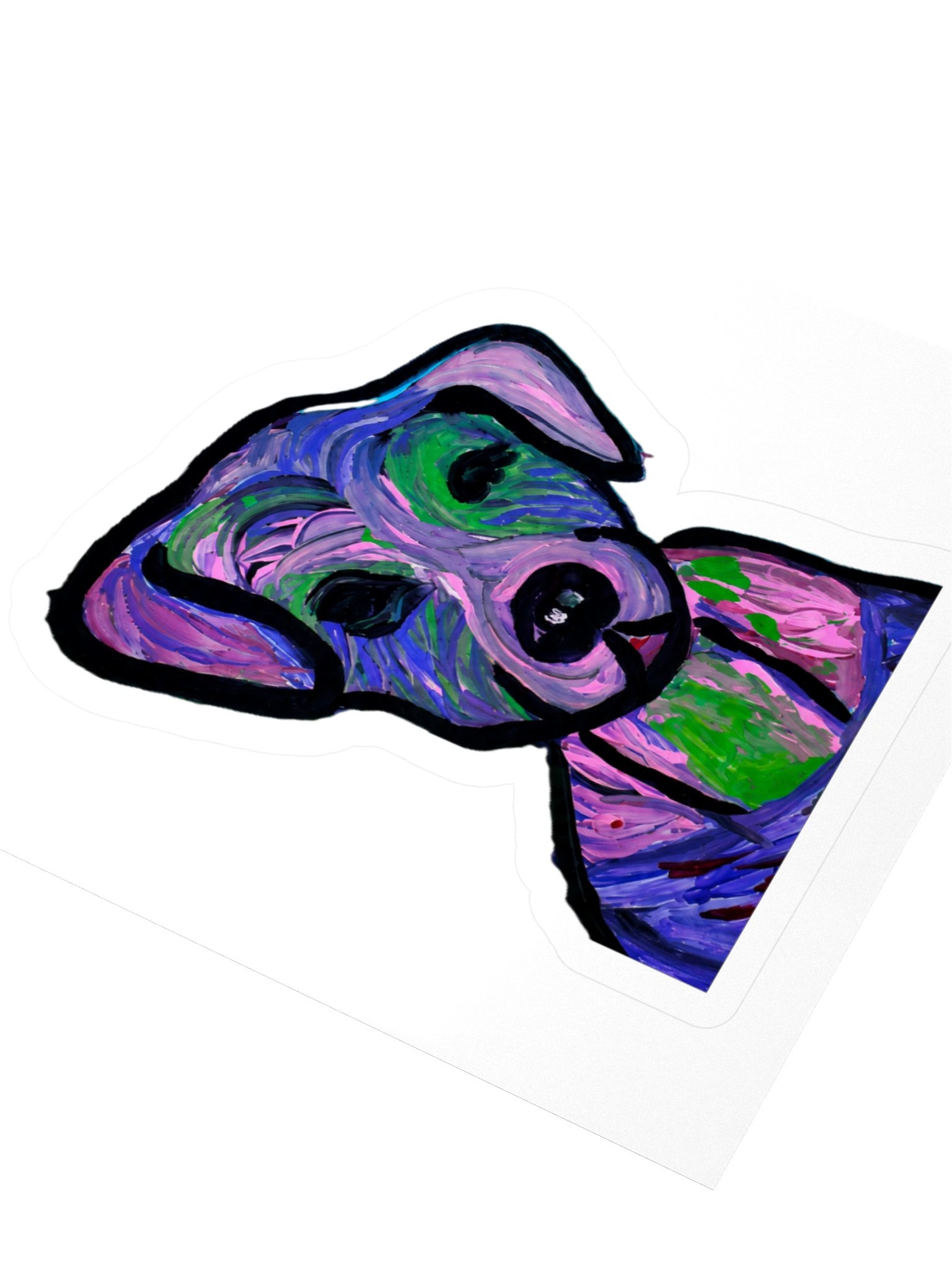 Colorful "Baya" Sticker product image (8)
