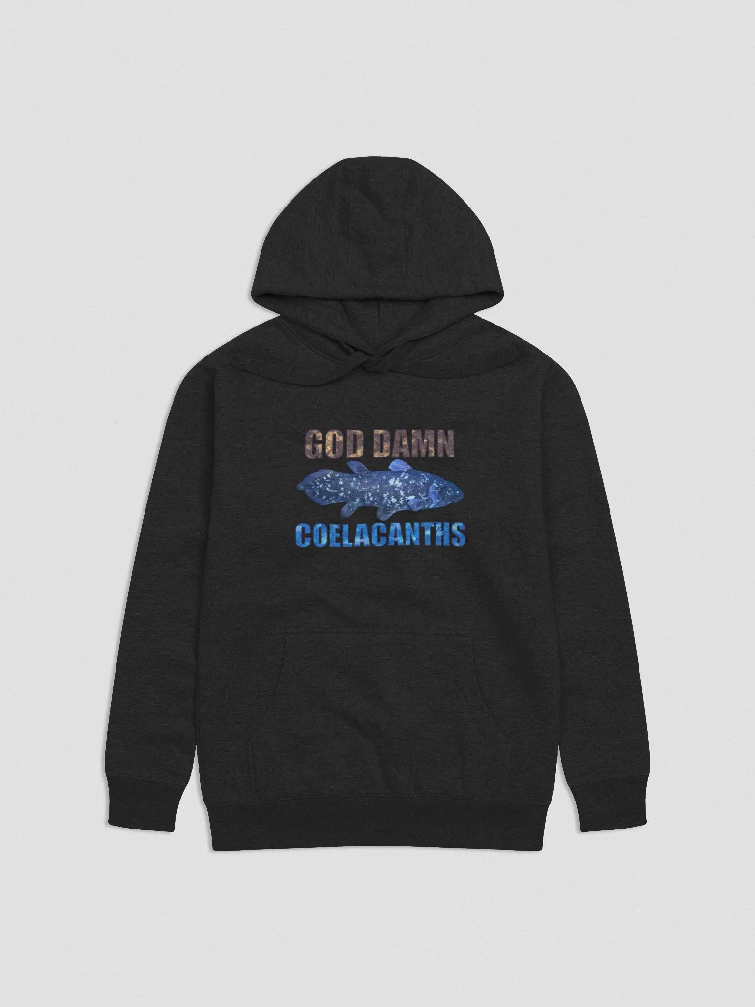 GOD DAMN COELACANTH HOODIE!! product image (1)