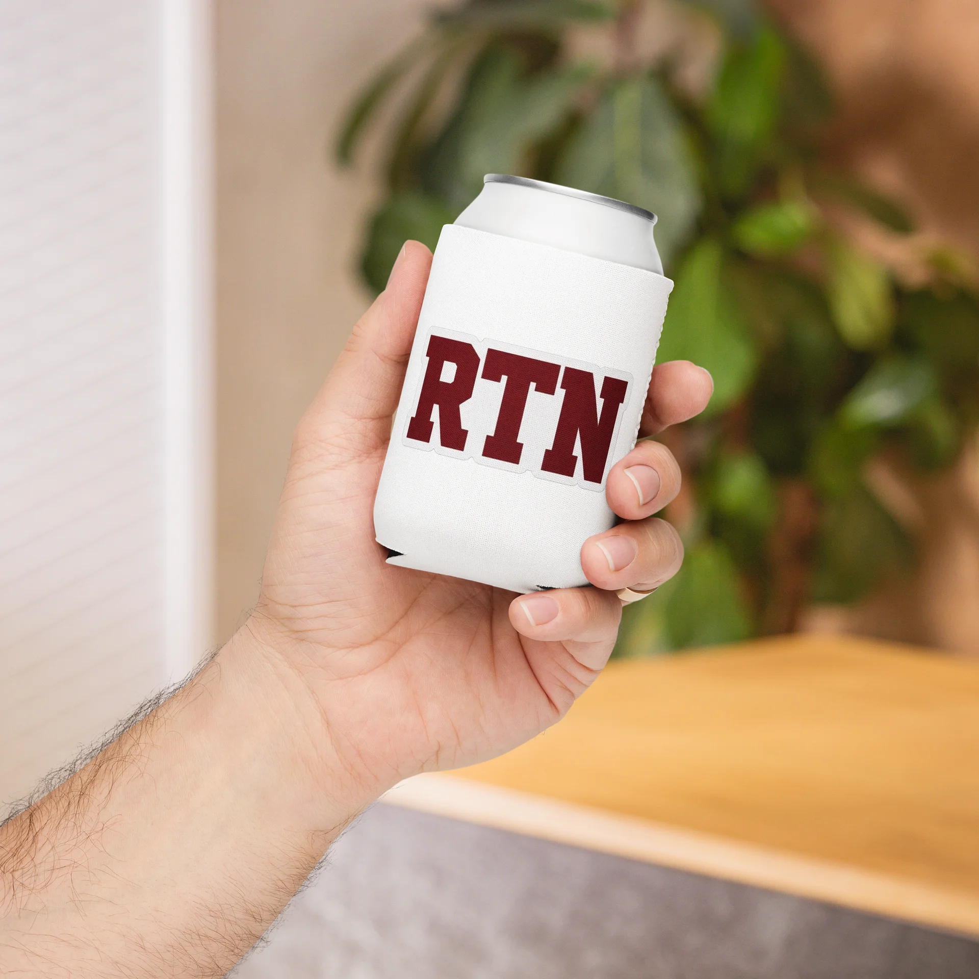 RTN Bold Red Can Cooler product image (5)