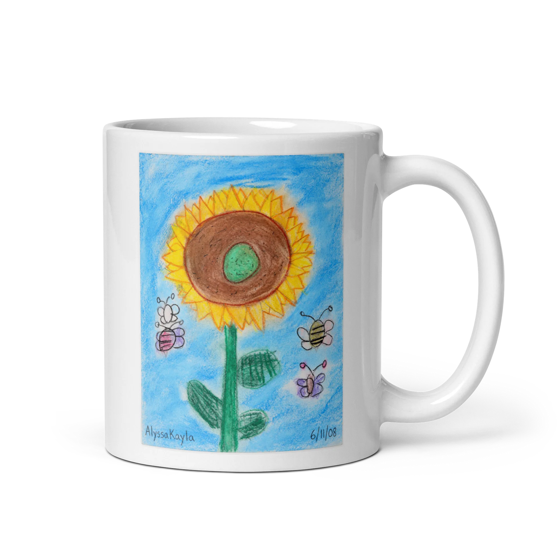 AK’s Sunflower for Grandma Mug product image (1)