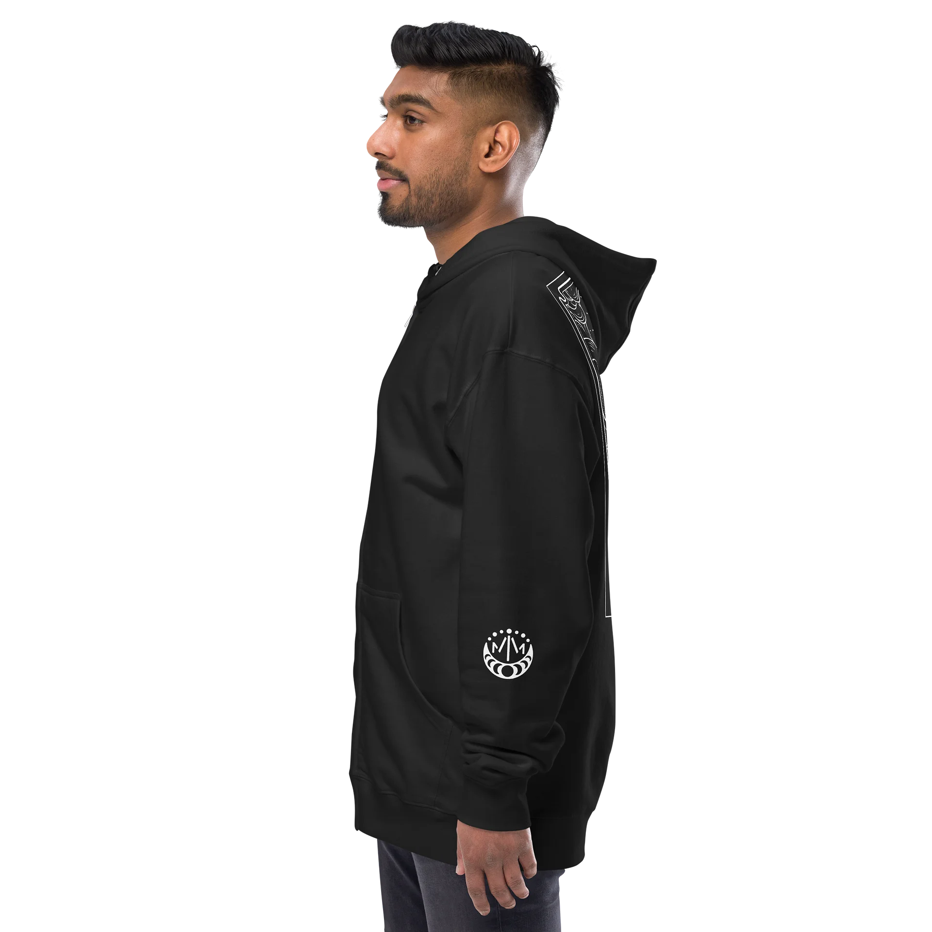 MM 𝖙𝖆𝖗𝖔𝖙 fleece zip-up hoodie product image (4)
