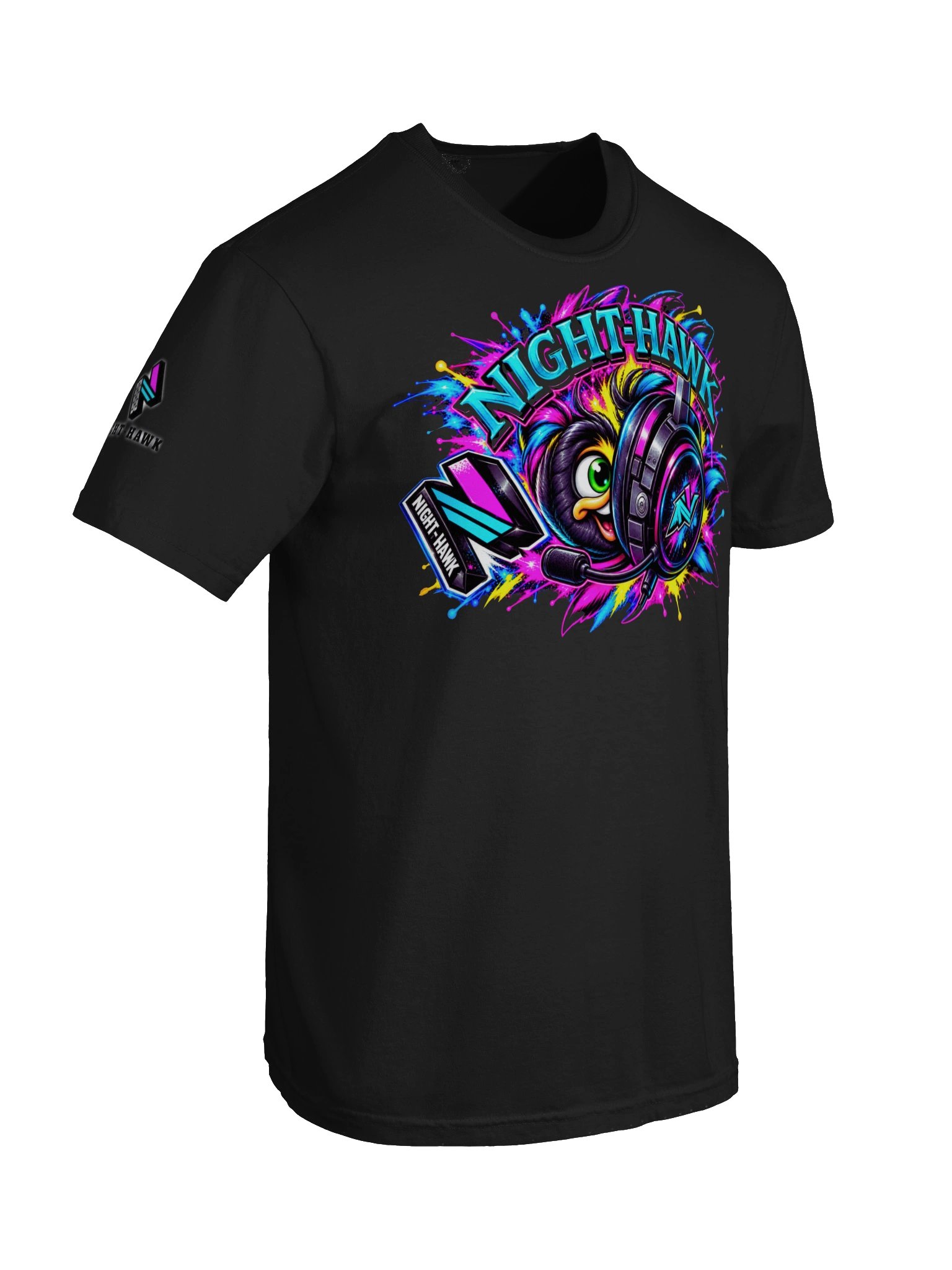 Night-Hawk Gamer Logo Tee product image (6)