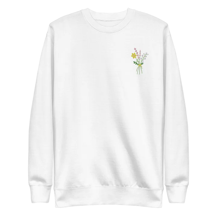 Flower Garden Embroidered Sweatshirt product image (2)