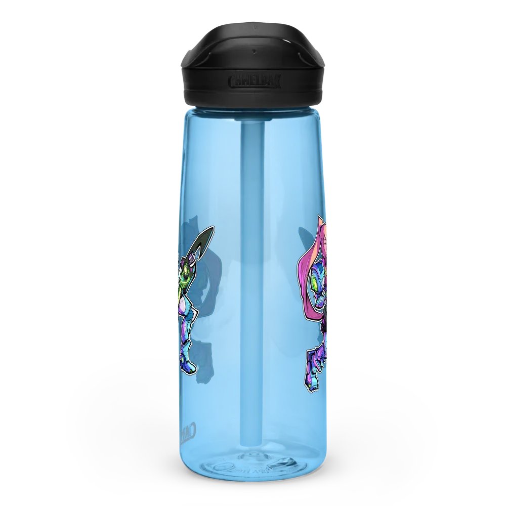 She Plays The Keytar Water Bottle product image (6)