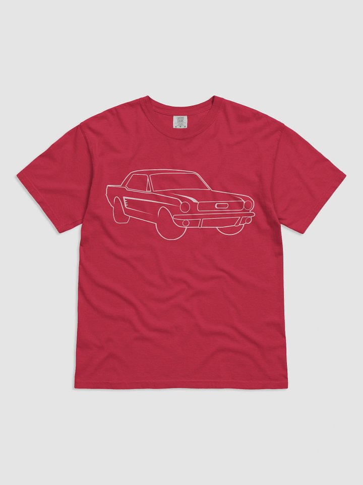Retro OG Pony Car Outline T-Shirt product image (1)