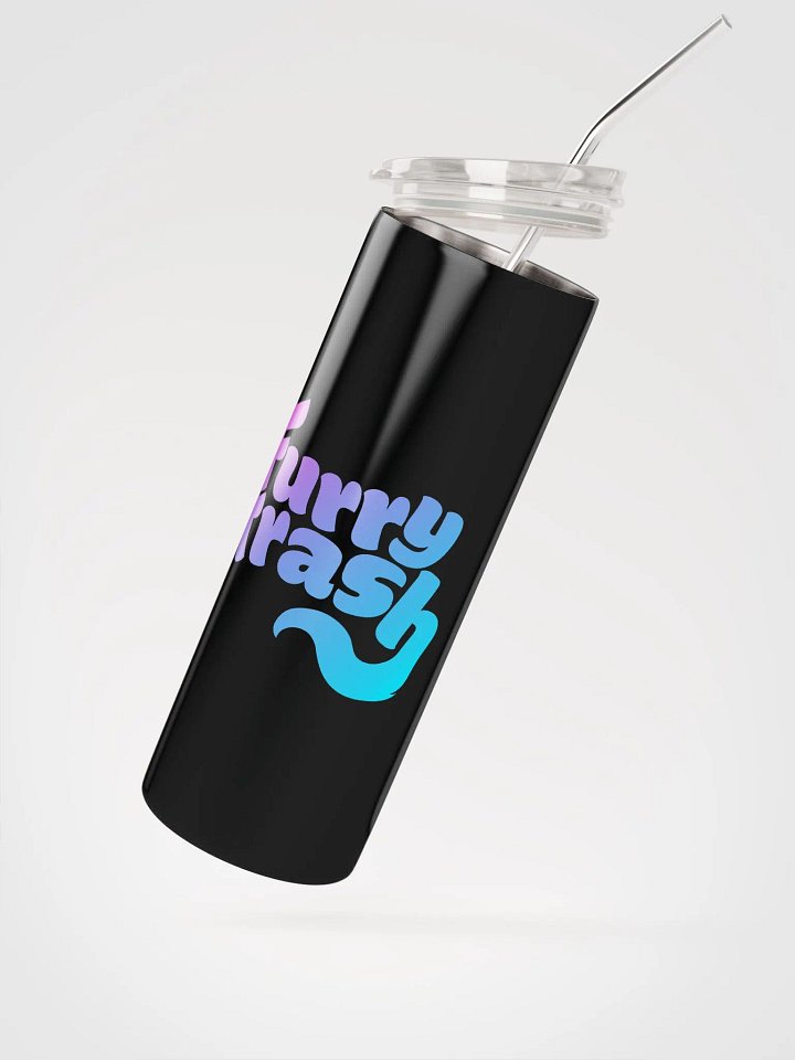 Furry Trash Tumbler – Bubble Logo (Horizontal) product image (2)