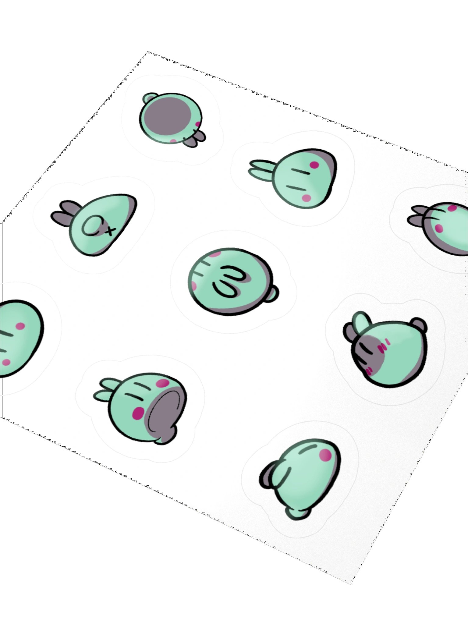 Dango Bunny Sticker Sheet product image (3)