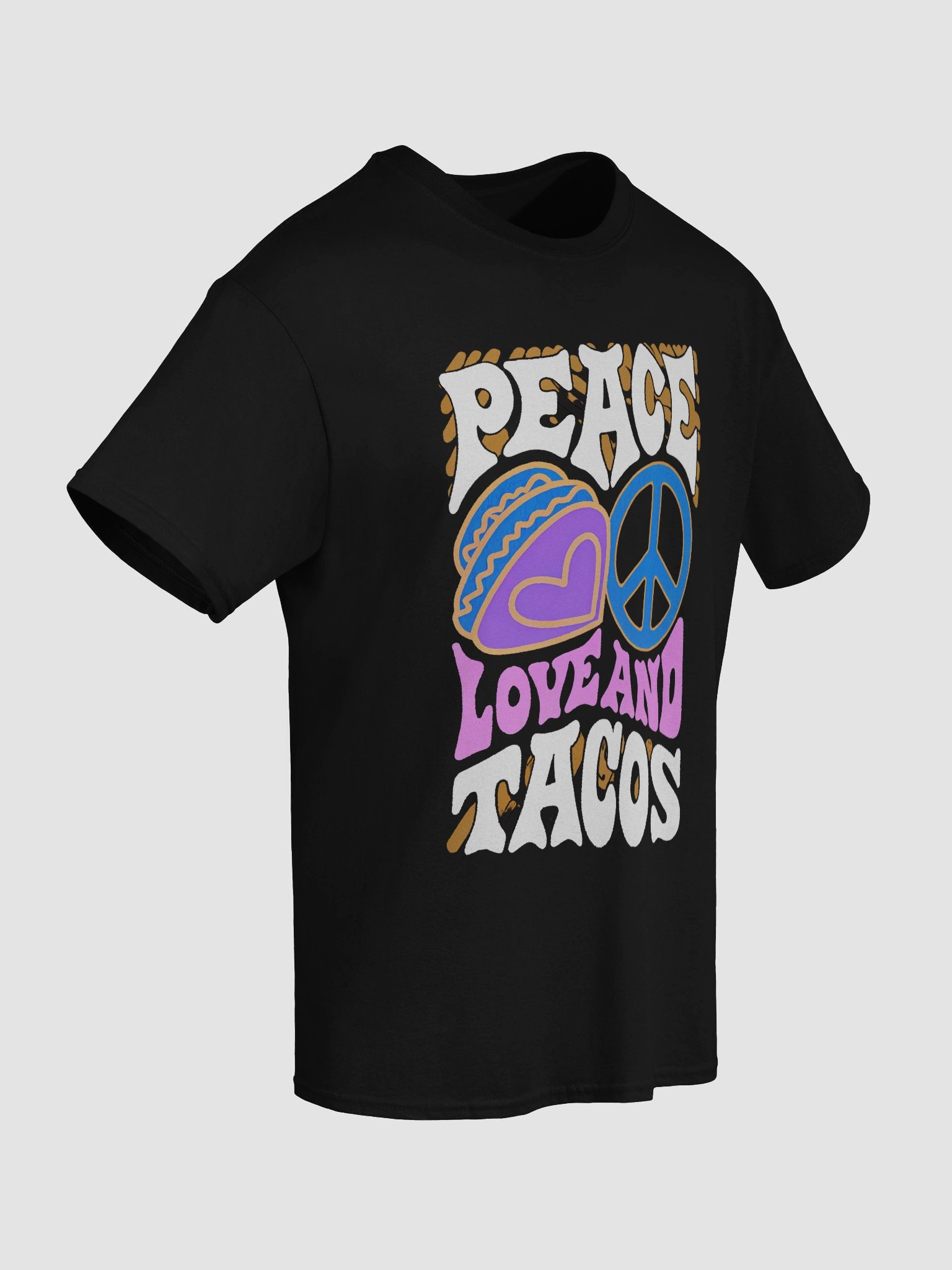 Peace, Love, and Tacos Graphic Tee product image (7)