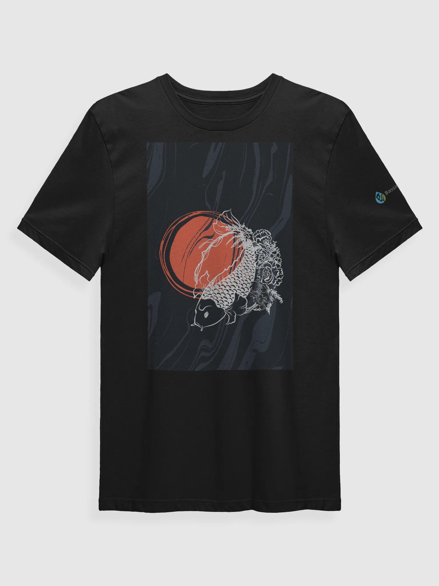 T-shirt Noir "Bassin Amateur" pour Adultes product image (1)