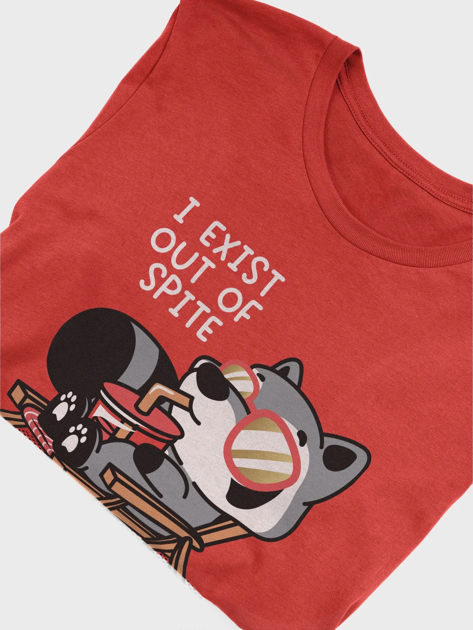 I Exist Out Of Spite Athletic Tee Members product image (5)