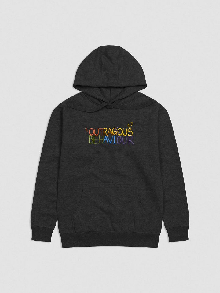 OUTRAGEOUS BEHAVIOUR!!!! - Unisex Embroidered Hoodie product image (33)