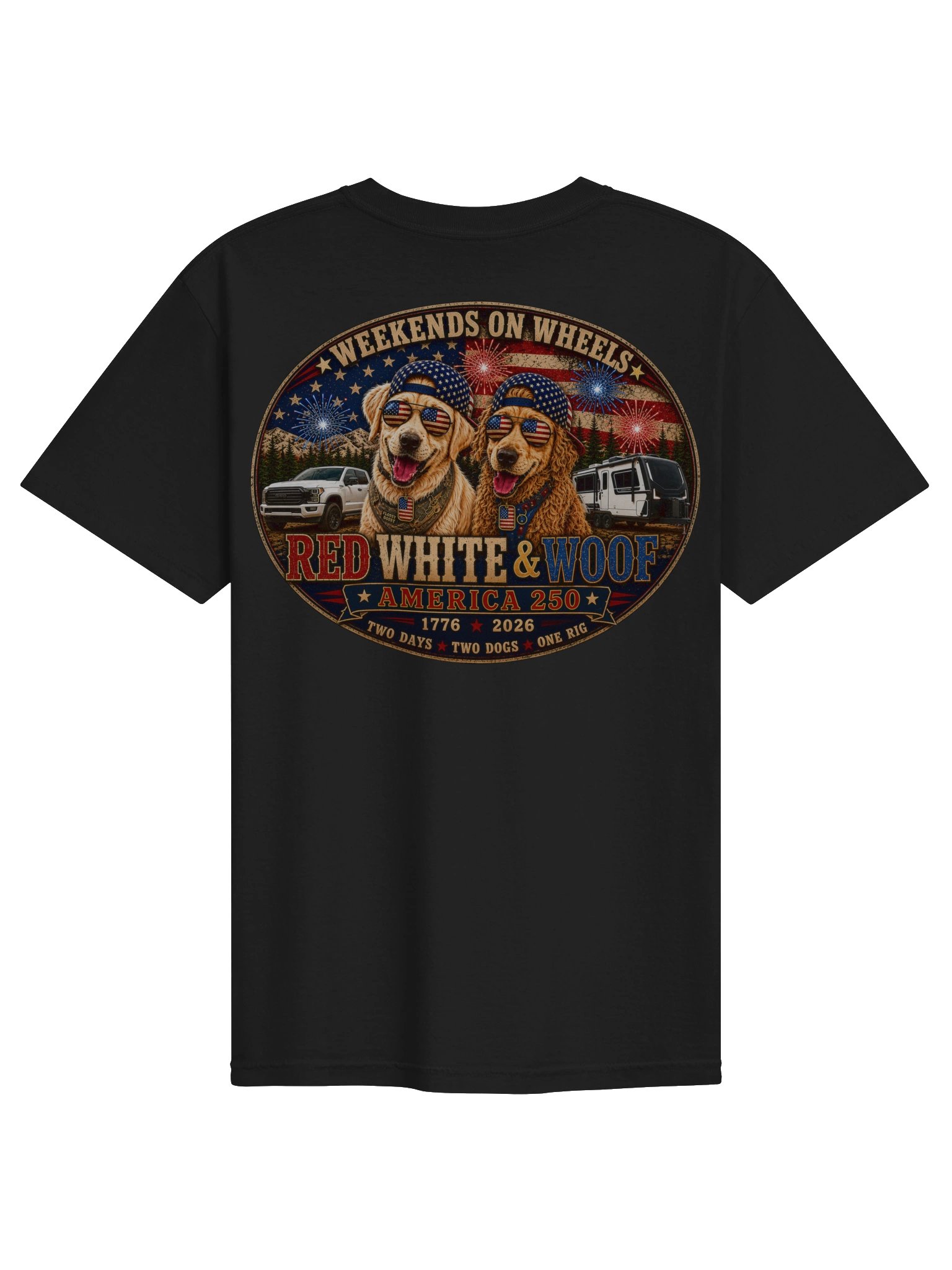 America 250 – Red, White & Woof (Design 2) product image (2)