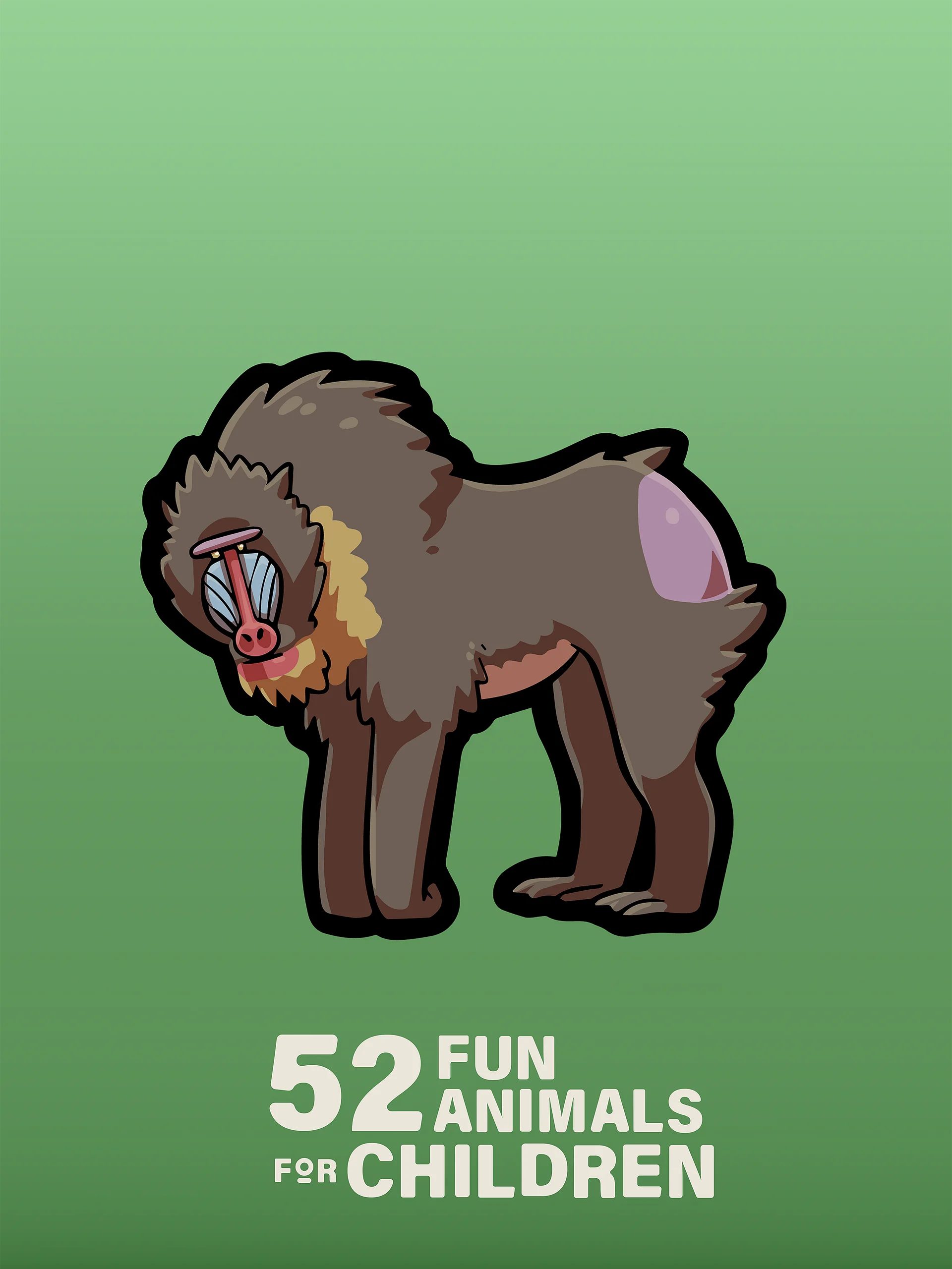 52 Fun Animals for Children - Icon Pack product image (5)