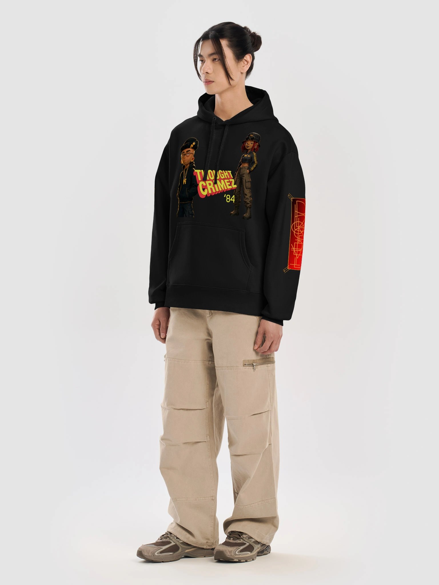 Thought Crimez 84 Streetwear Poster Hoodie product image (19)