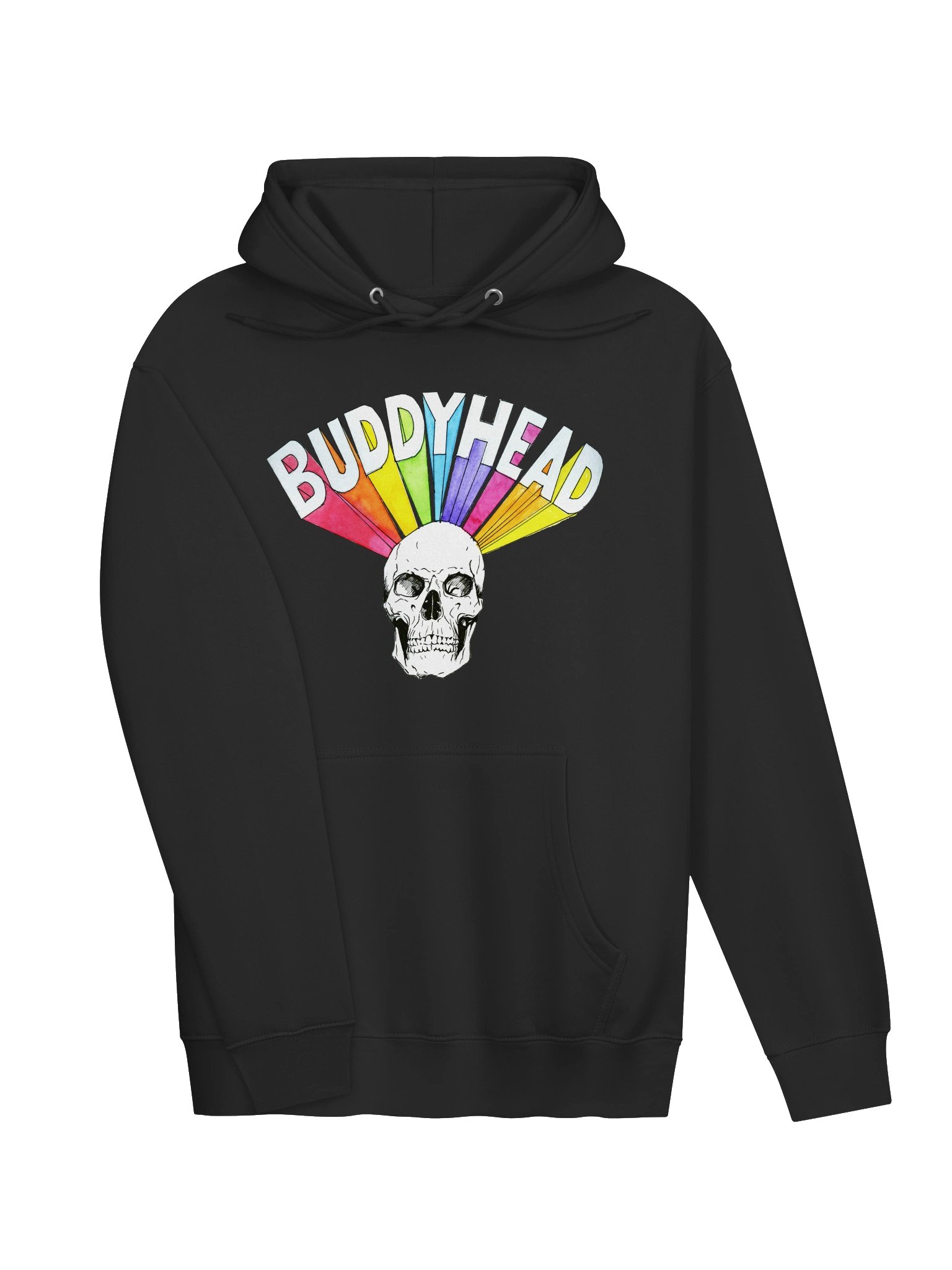 Rainbow Skull hoodie product image (3)