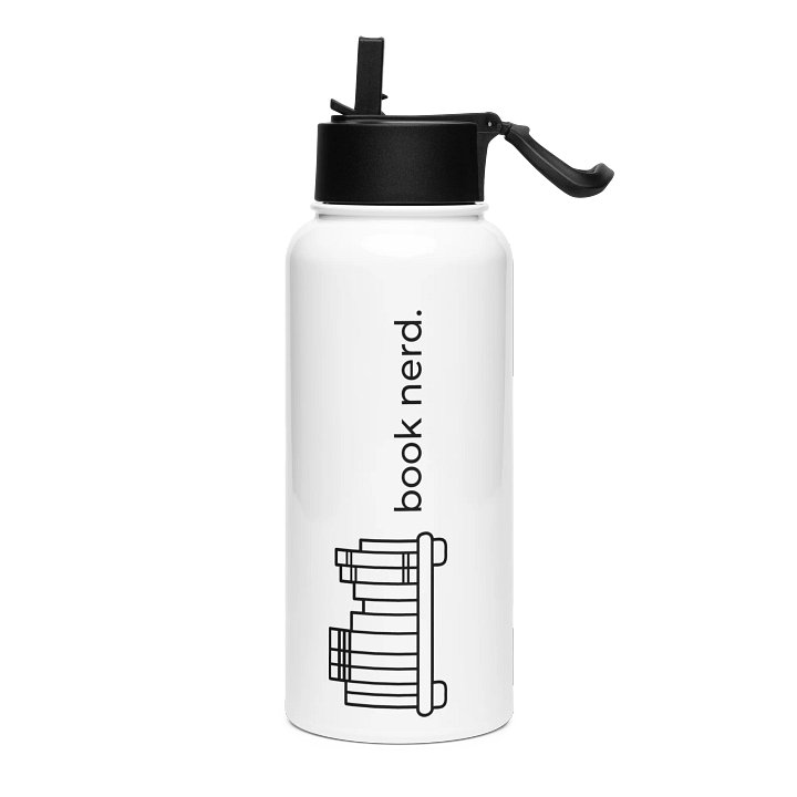Book Nerd Stainless Steel Water Bottle product image (1)