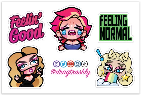 Twitch Emote Stickers product image (1)