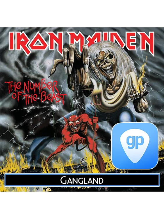 Gangland | PDF Tab + Guitar Pro | Iron Maiden product image (1)