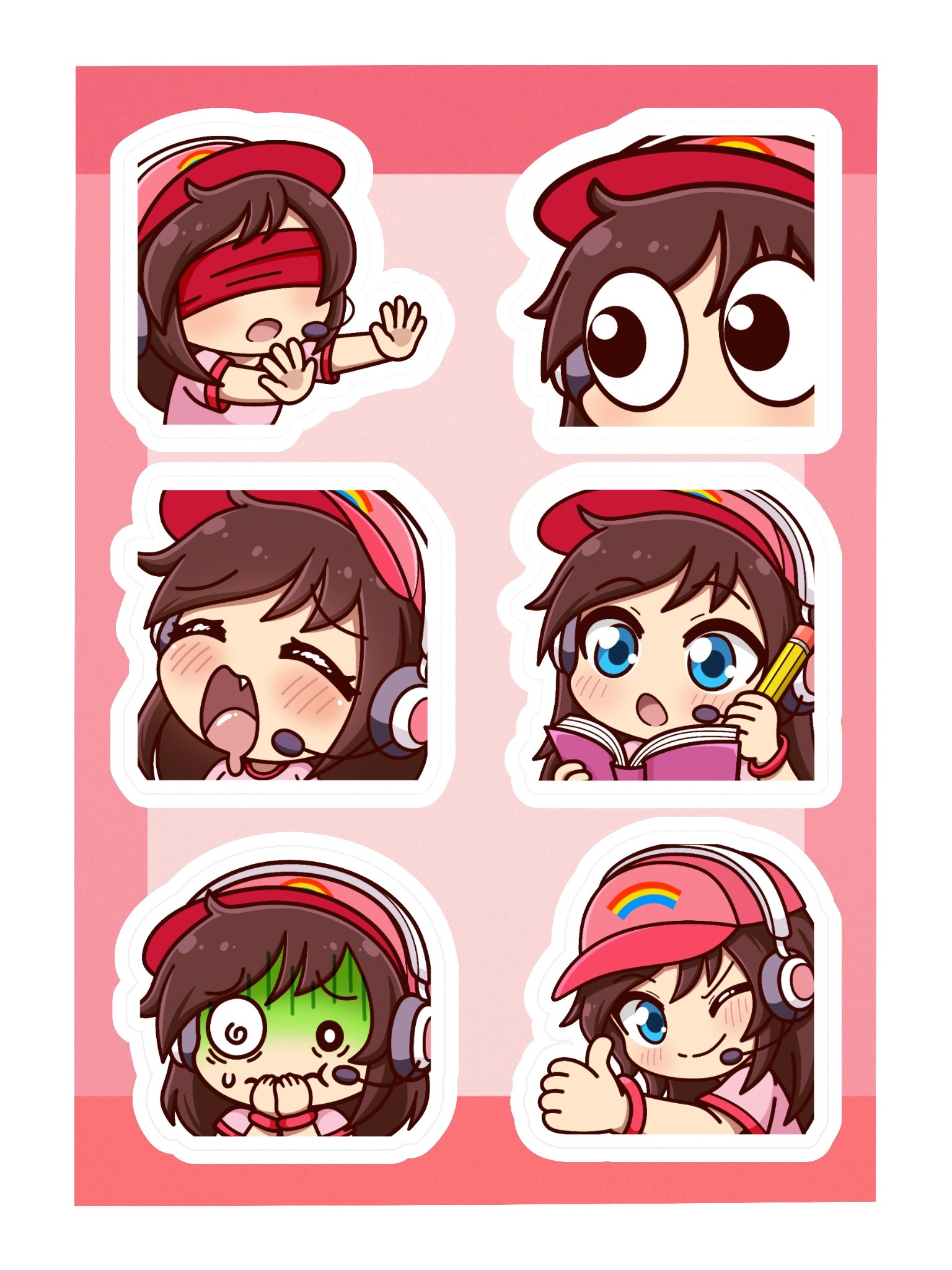 Emote Sheet 6 product image (3)