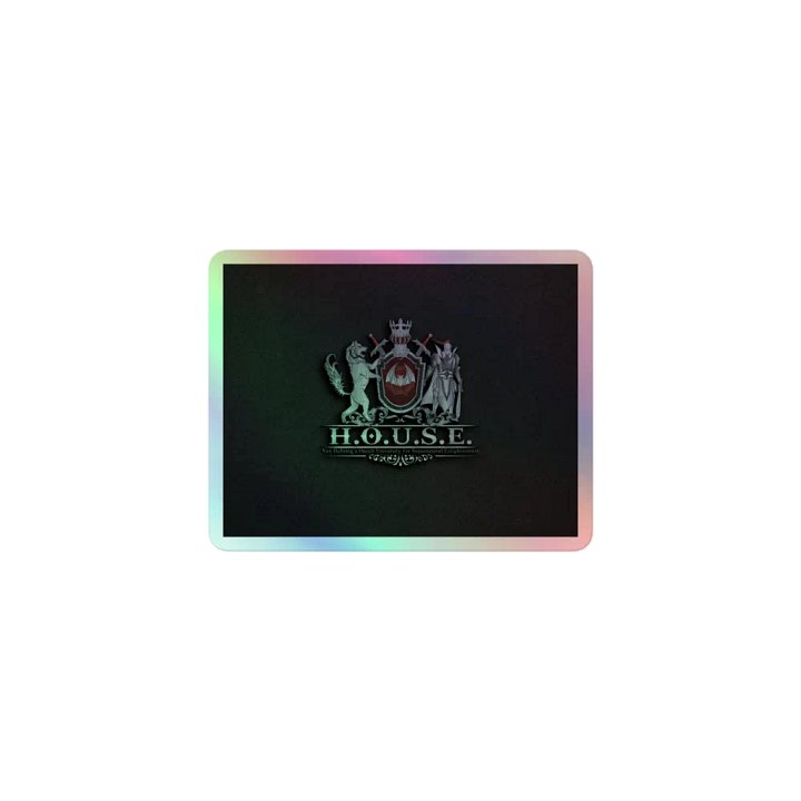 HOUSE logo sticker product image (1)
