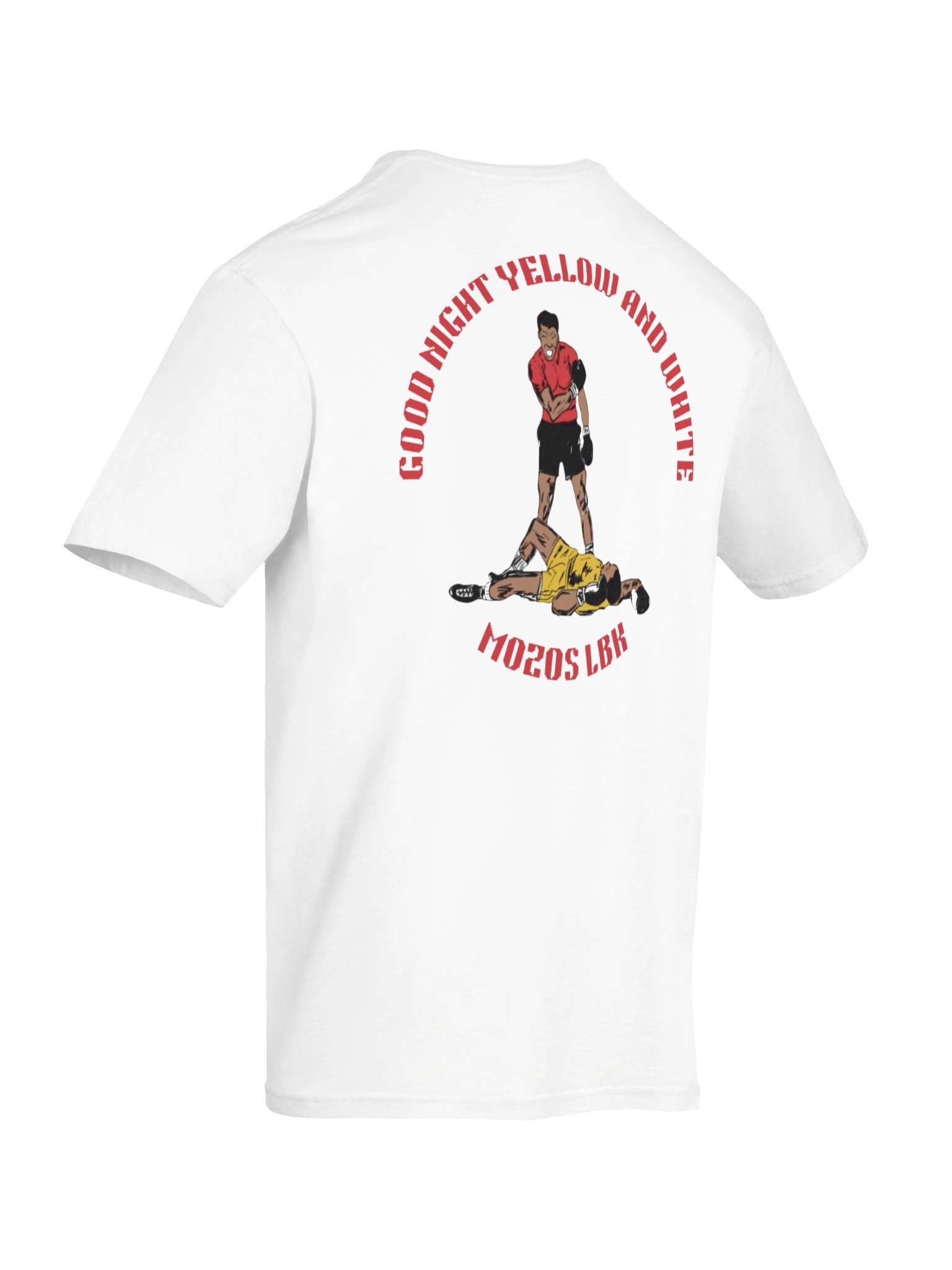 Good Night Yellow and White T-Shirt product image (12)