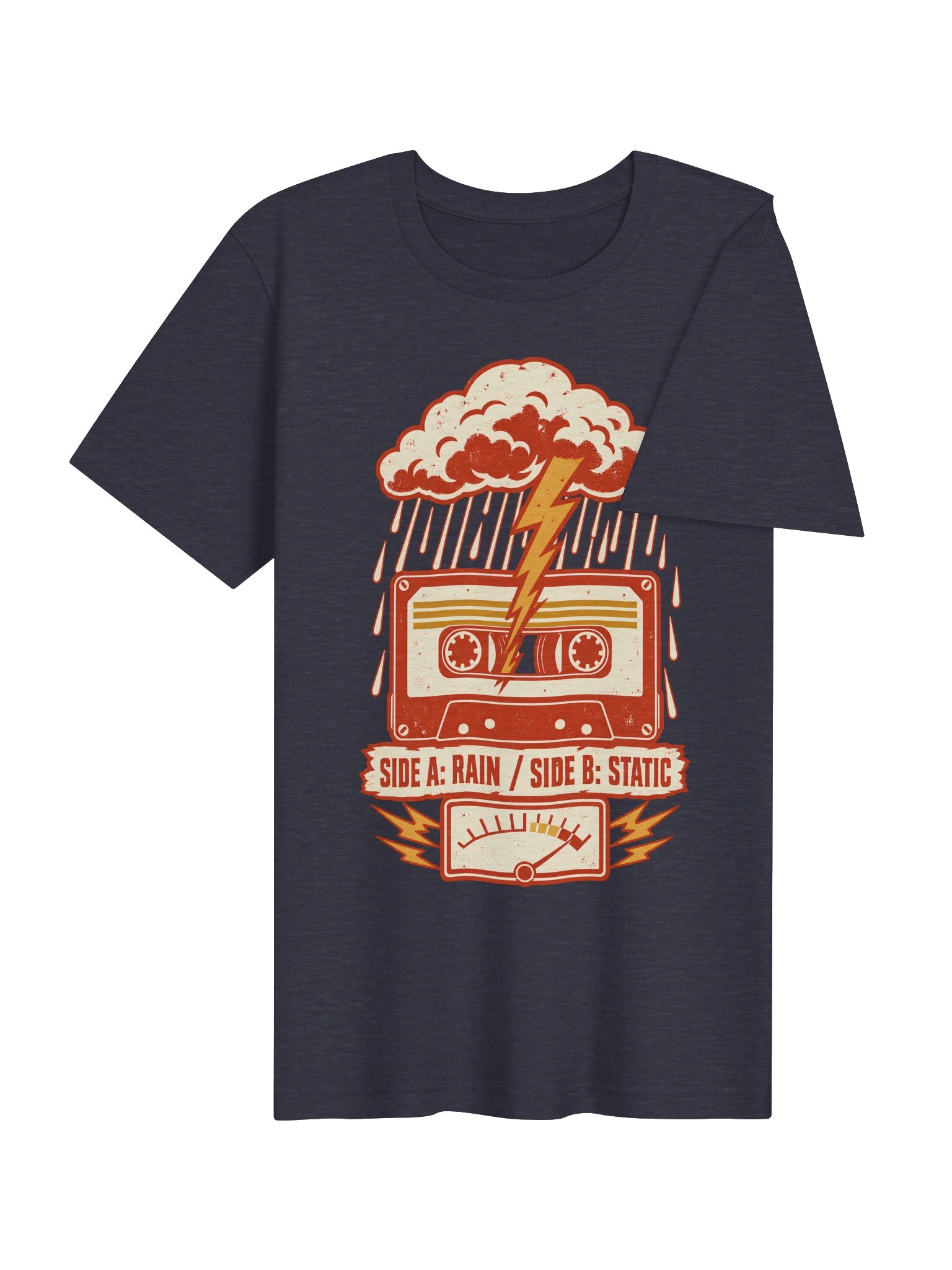 Recorded Off Air Retro Cassette T-Shirt product image (10)