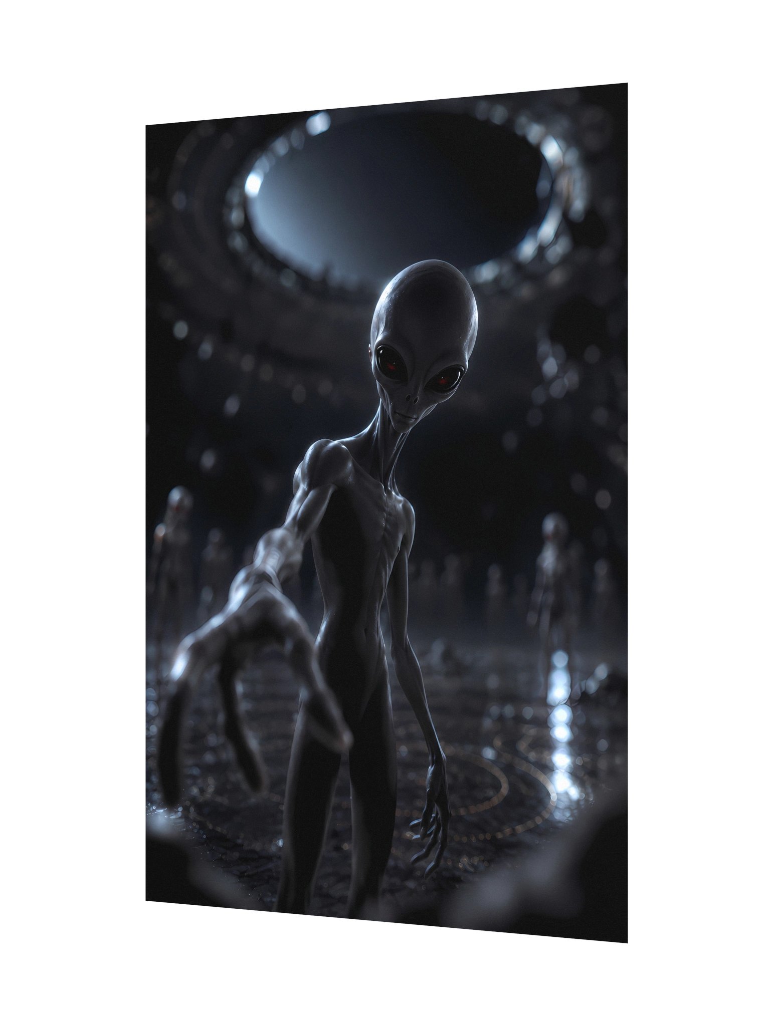 Alien Gray Reaching Out Version 3 product image (8)