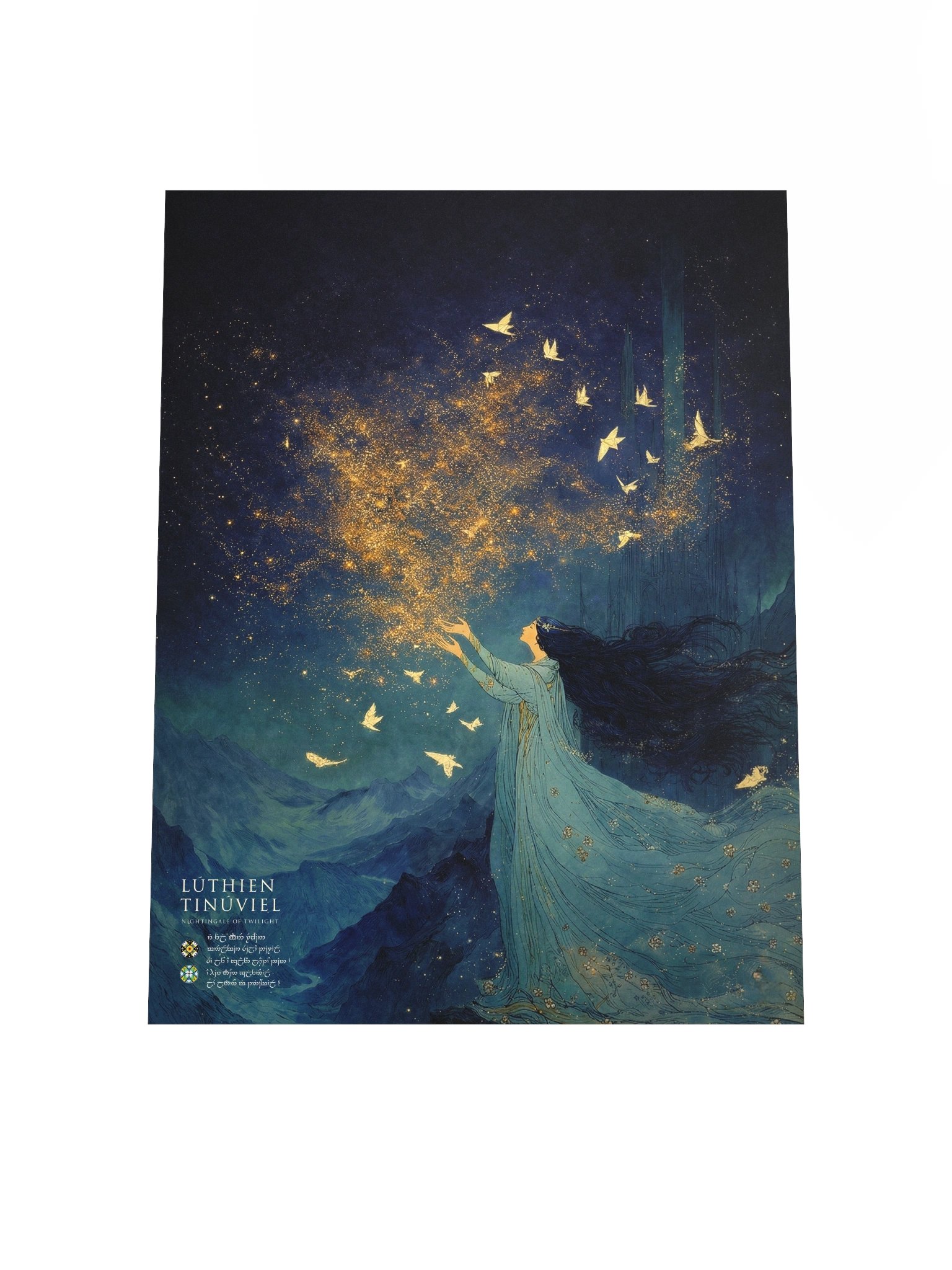 Nightingale of Twilight – Fine Art Print product image (4)