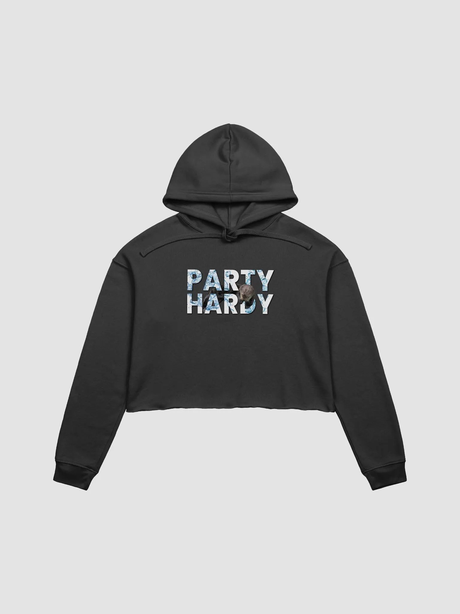 Party Hardy Women's Fleece Crop Hoodie product image (2)