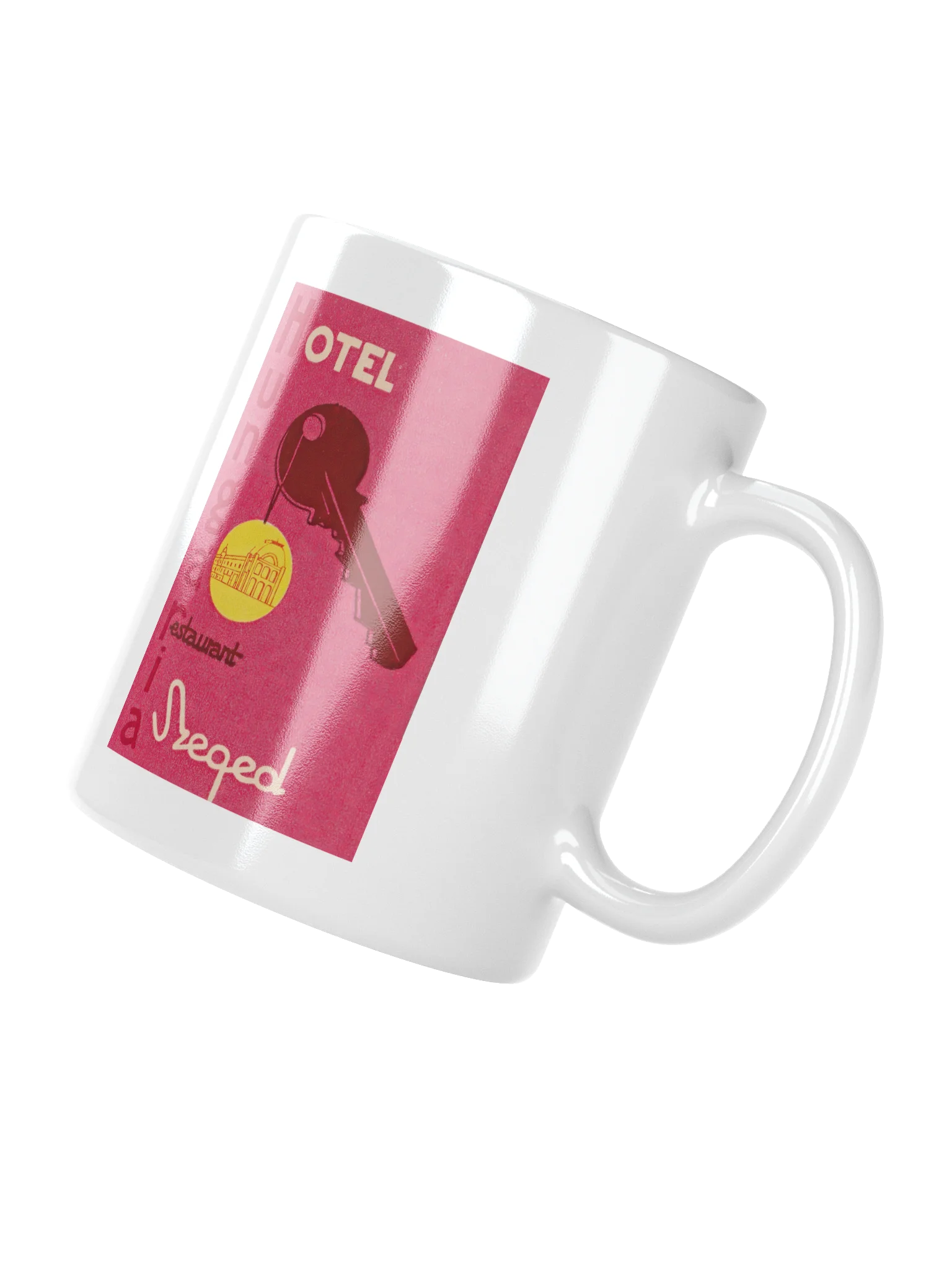 Hotel Hungaria Mug-Pink product image (3)