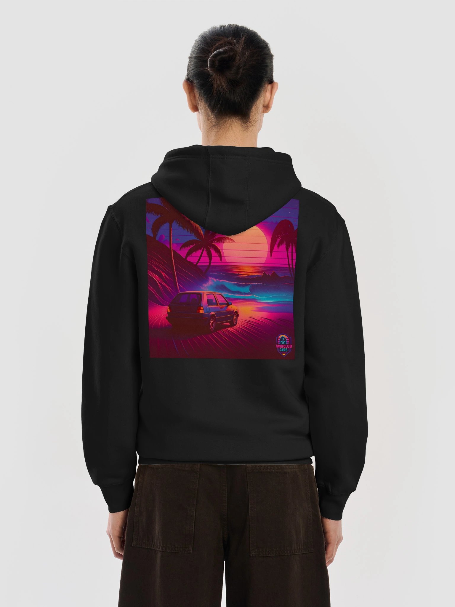 Barn Club Synth wave - Zip Hoodie product image (11)